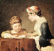 jean-Baptiste-Simeon Chardin The Young Schoolmistress oil painting picture wholesale